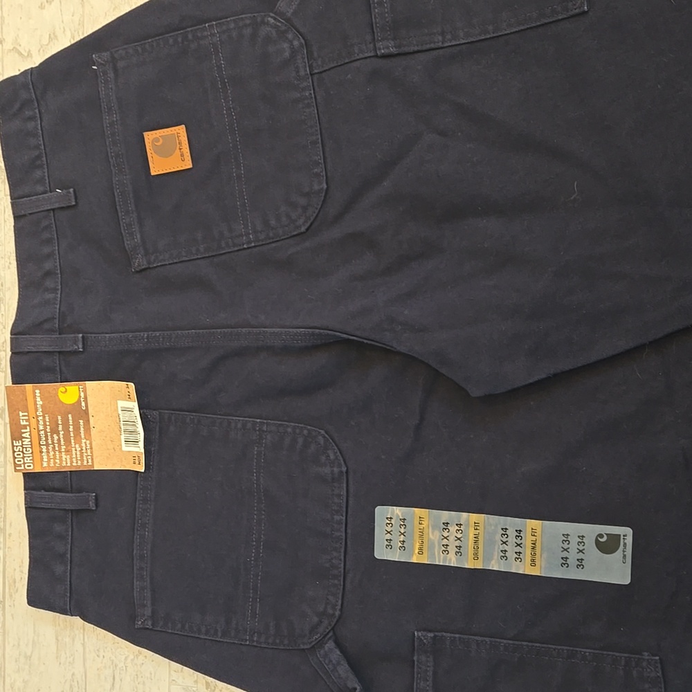 Carhartt Men's Straight Jeans Navy Blue, brand new!